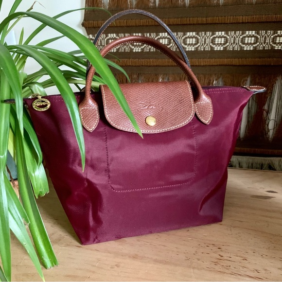 Longchamp Bags Longchamp Le Pliage Small Top Handle Nylon Handbag